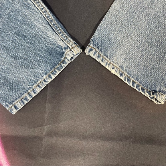 Levi’s 550 Relaxed Tapered Jeans Size 16 L Zip Fly - Picture 3 of 6